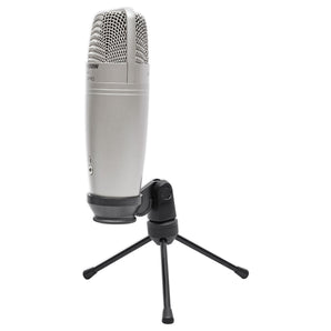 Samson Pro USB Studio Recording Podcast Podcasting Microphone Mic+Stand