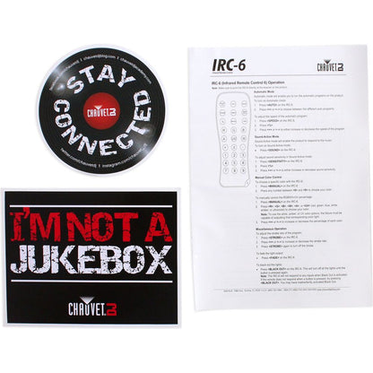 Chauvet IRC-6 Easy-Use Infrared Wireless Remote Control For IRC Light Fixtures