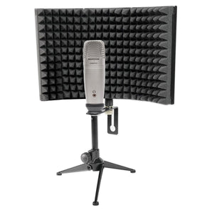 Samson C01U Pro USB Large Diaphragm Studio Condenser Microphone Mic+Vocal Shield