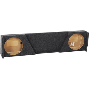 Dual 12" Subwoofer Sub Box Enclosure For 07-13 GMC/Chevy Xcab High-Trans