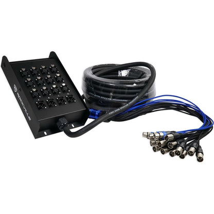 NSB 16.8 AVB Stage Box with 16-Channel Snake Cable