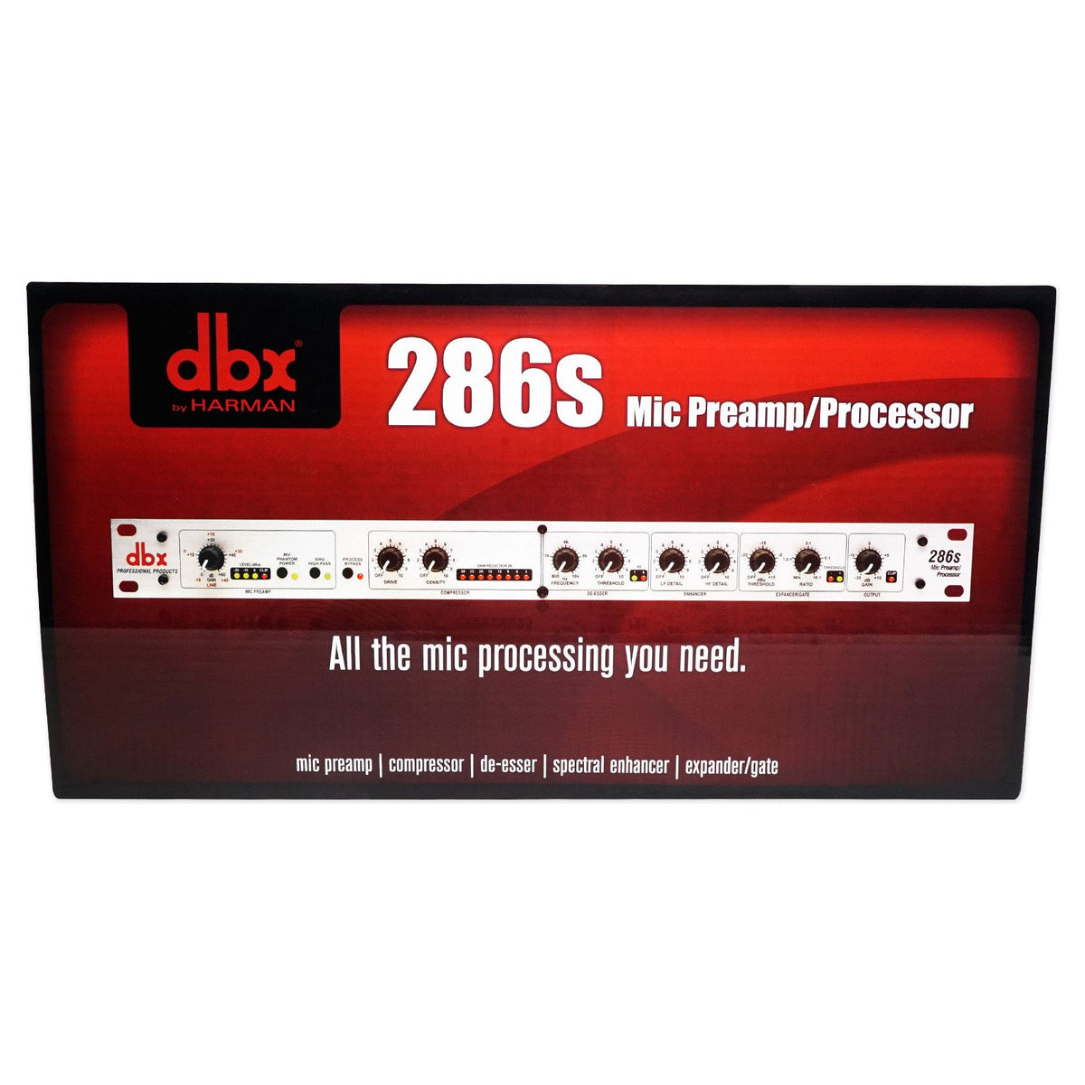 286S Microphone/Instrument Preamp Processor