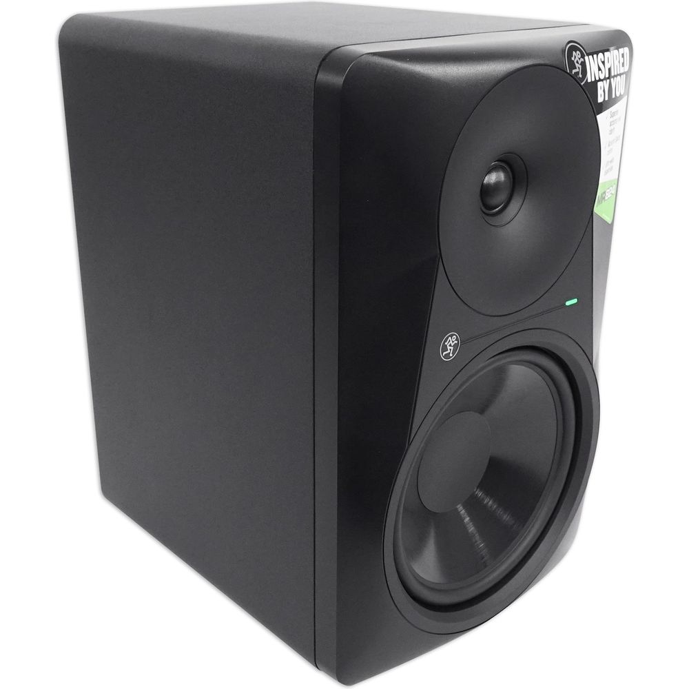 MR824 8" 85 Watt Powered Studio Monitor Class A/B Bi-Amped+Free Speaker