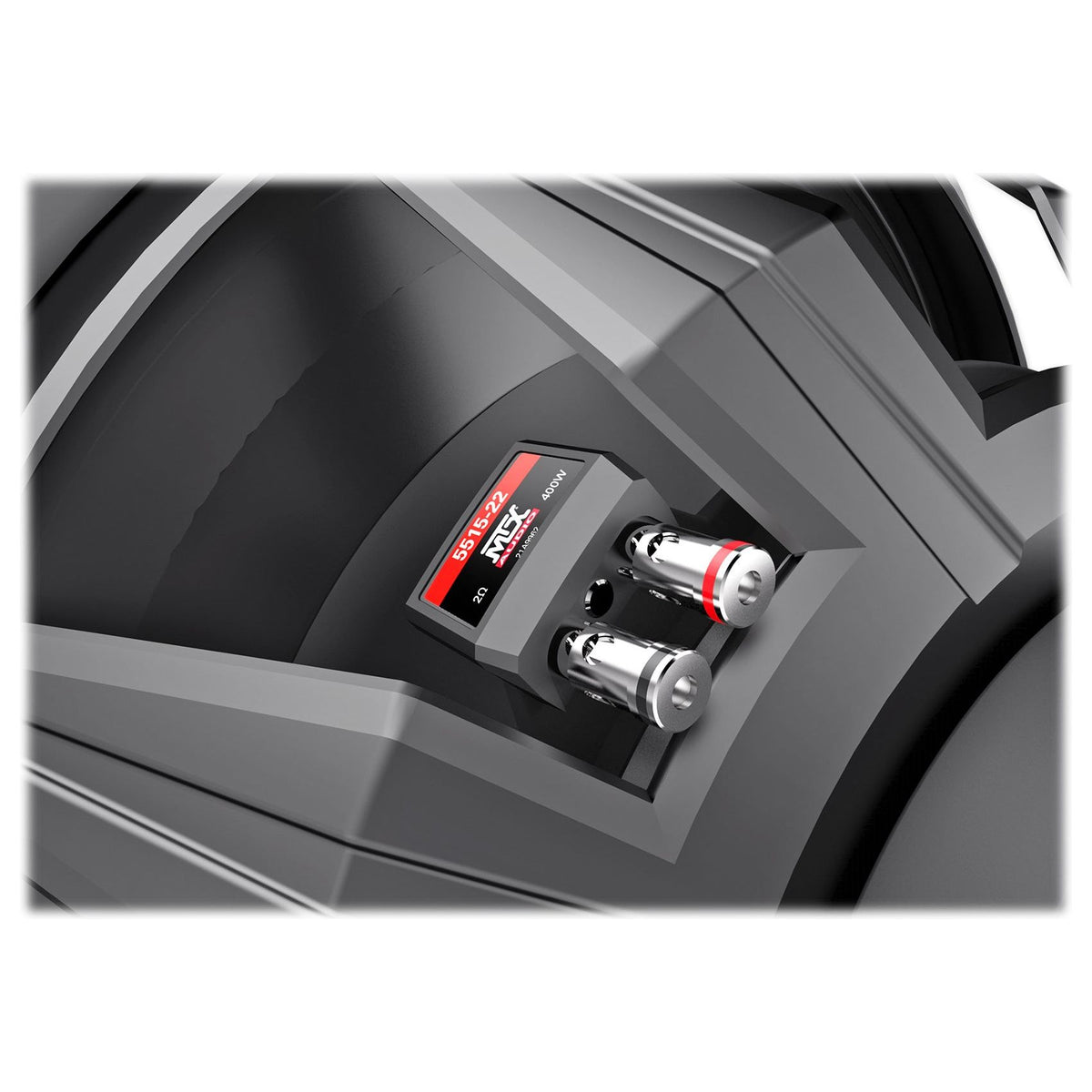 MTX 5515-22 15" 800 Watt Peak/400 Watt RMS DVC 2-ohm Car Audio Subwoofer Sub