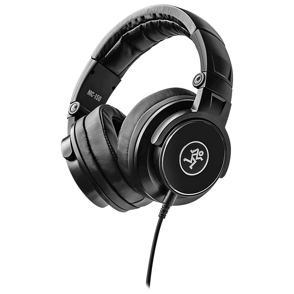 Mackie MC-150 Closed-Back Studio Monitoring or DJ Headphones w/50mm Drivers