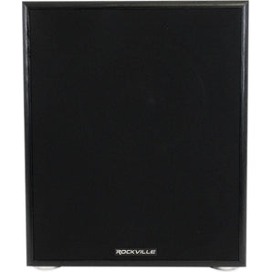Rockville Rock Shaker 12" Inch Black 800w Powered Home Theater Subwoofer Sub