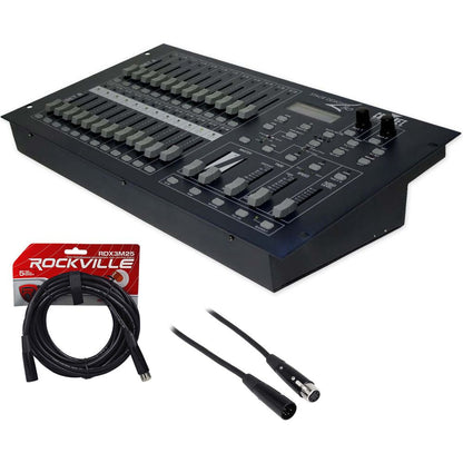 STAGE DESIGNER 50 Controller with (2) DMX Cables