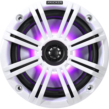 MAC65B Black 6.5" Tower Speaker Pods 2-Pack + 6.5" LED Marine Speakers Bundle