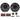 2-Pair MB Quart XC1-216 X-Line 6.5" 360 Watt Car Audio Component Speaker Systems