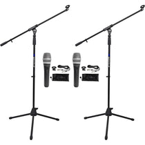 RMP‑XLR 2-Pack + Tripod Boom Stands 2-Pack Bundle