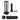 Rockville RTP82B 8 ft Adjustable Black Totem Moving Head Light Stand+Scrim+Bag