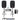 2) Rockville SPGN128 12" 1200W DJ PA Speakers+Powered Bluetooth Mixer+Stands+Mic