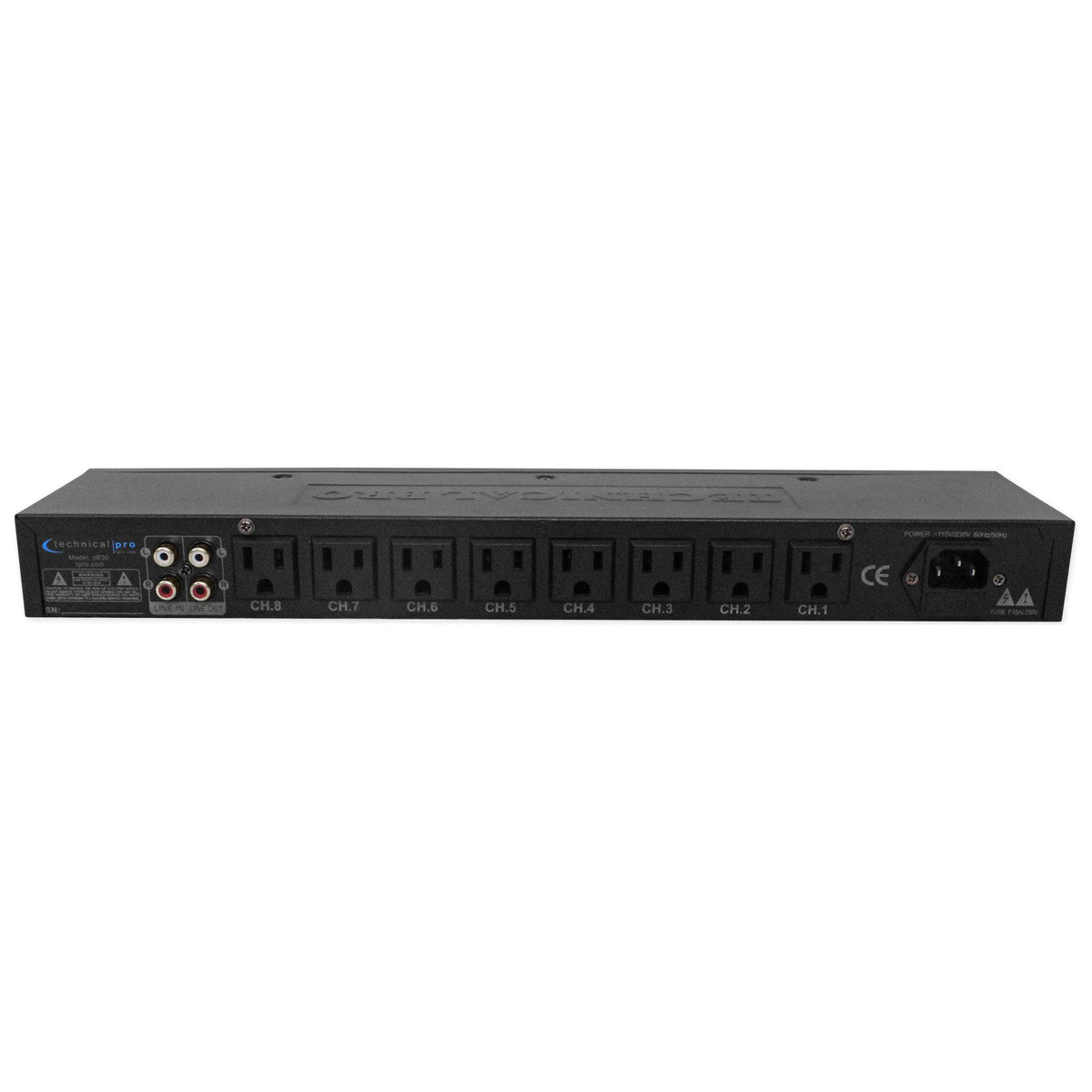 DB30 1U Rack Mount dB Decibel Meter Display
