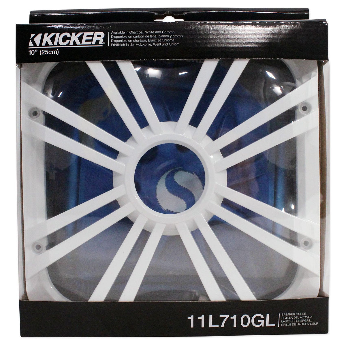 L7S104 10" Solo-Baric Subwoofer + White LED Grille