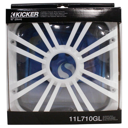 L7S104 10" Solo-Baric Subwoofer + White LED Grille