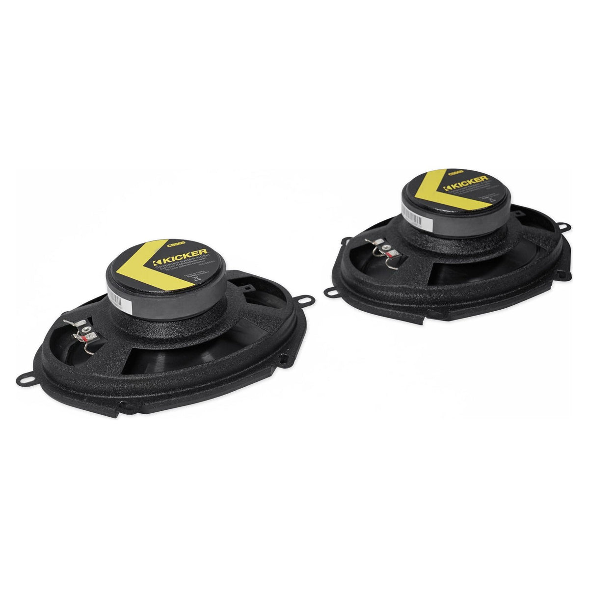 6x8" Component Speaker Set Plus 6x8" Coaxial Speaker Pair