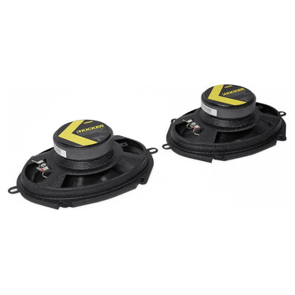 6x8" Component Speaker Set Plus 6x8" Coaxial Speaker Pair
