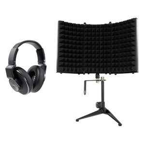 AKG K553 MK2 MKII Studio Monitoring Headphones+Recording Foam Isolation Shield