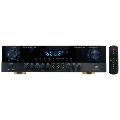 HC65-LED White 4-Pack + SINGMIX 5 Bluetooth Receiver Bundle