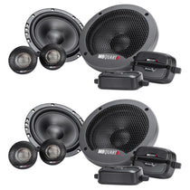 (2) Pairs FSB216 6.5" 280 Watt Car Audio Component Speakers