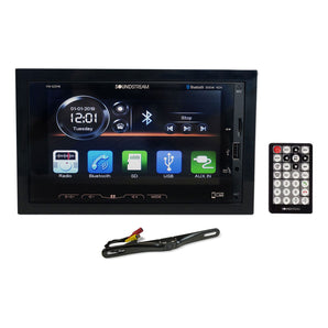 Soundstream VM-622HB Car Monitor Bluetooth Receiver w/Android PhoneLink+Camera