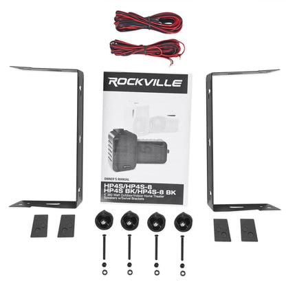 HP4S-8 BK BOAT 3-Pair