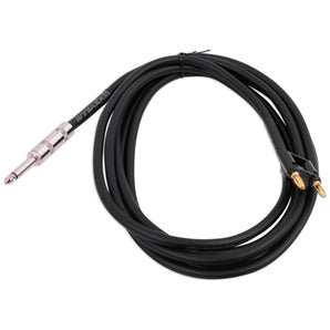 4) Rockville RCXBN10 10 Ft 1/4" to Banana Speaker Cables, 16 Gauge, 100% Copper!