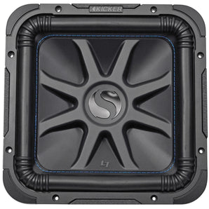 2) Kicker 44L7S12-4 L7S124 12" 3000W Solo Baric L7 Car Subwoofers+Vented Sub Box