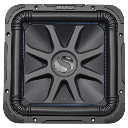 L7S124 12" Solo-Baric Subwoofer + Charcoal LED Grille