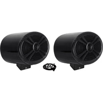 MAC69B Black 6x9" Tower Speaker Pods 2-Pack + MAC360B Swivel Clamps Bundle