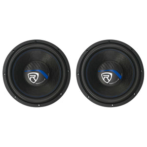 (2) Rockville K5 W12K5S4 12" 1400 Watt 4 Ohm Car Audio Subwoofers CEA Rated Subs