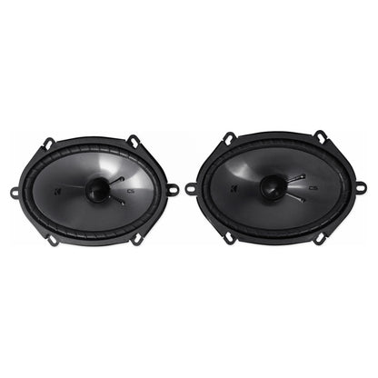 6x8" Component Speaker Set Plus 6x8" Coaxial Speaker Pair