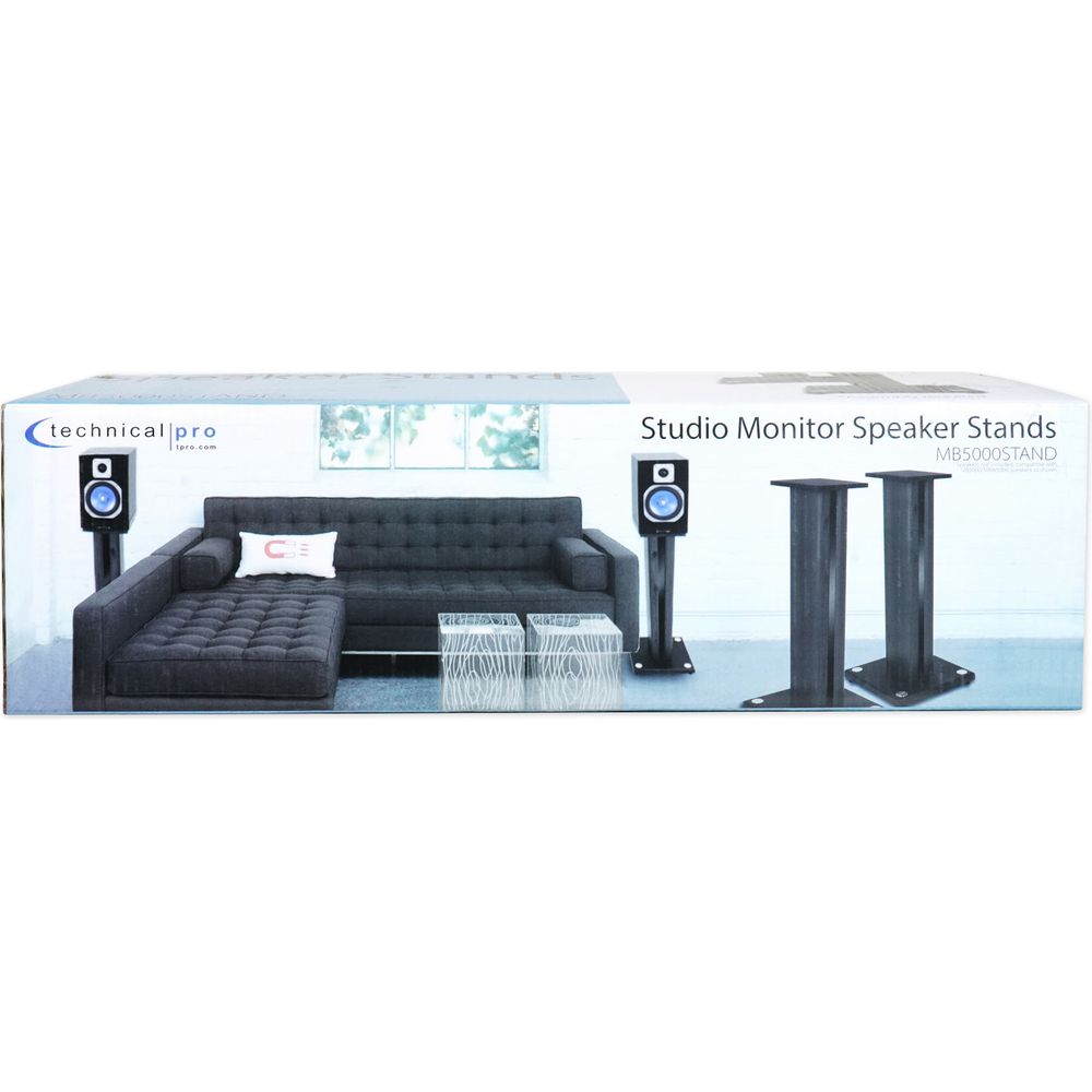 MB5000STAND Studio Monitor Bookshelf Home Theater Speaker Stands