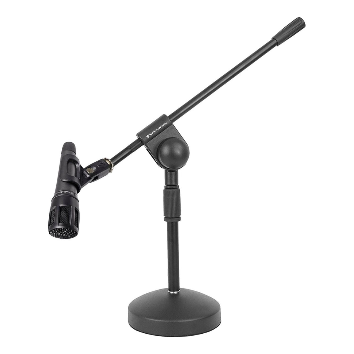ATM650 Instrument Microphone with Weighted Desktop Boom Stand
