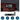Rockville Home Theater Bluetooth Receiver+(4) In-Ceiling 6.5" Blue LED Speakers