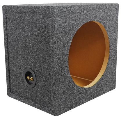 CompR 800W 10" Subwoofer + RS10 Sealed Enclosure + Install Kit