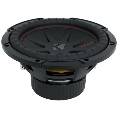 Kicker 48CWR104 COMPR10 10" 800 Watt Car Subwoofer+Sealed Sub Box Enclosure