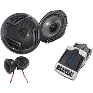 Pair Rockville RV65.2C 6.5" Component Car Speakers 750 Watts/140w RMS CEA Rated