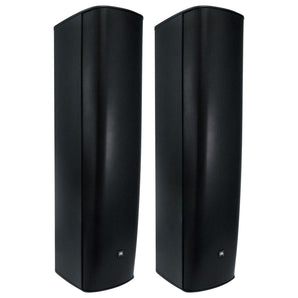 2 JBL CBT 1000 1500w 2-Way Swivel Wall Mount Line Array Column Speakers in Black