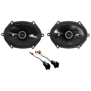 Kicker 6x8" Front Speaker Replacement Kit For 2005-2007 Ford F-250/350/450/550