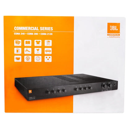 CSMA240 2 x 40W Amplifier + (Qty 6) 8" Ceiling Speaker Package