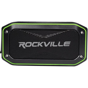 Rockville ROCK ANYWHERE WaterProof Portable Bluetooth Speaker+TWS Stereo Linking