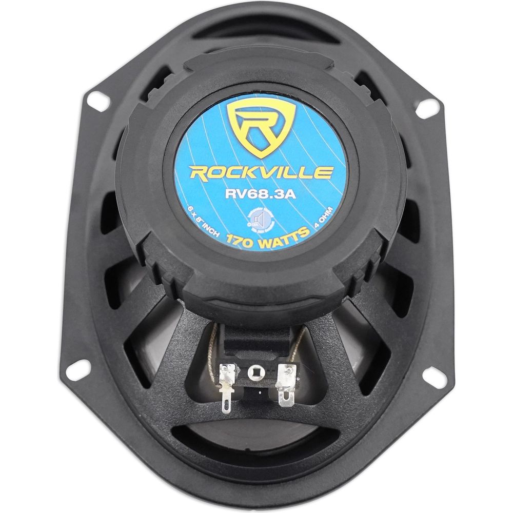 RV68.3A 6x8" Speakers 2-Pack + Ford Harness Bundle