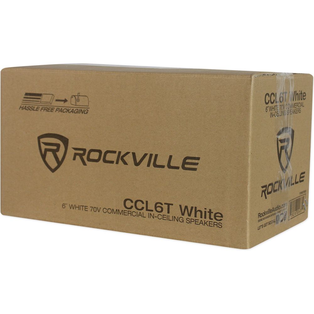 VMA160 Amplifier + 4 6" White Ceiling Speakers