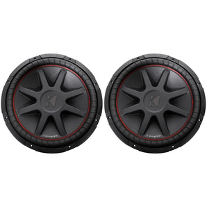 (2) Kicker 43CVR154 COMPVR 15" 2000 Watt Car Audio Subwoofers Subs CVR15-4