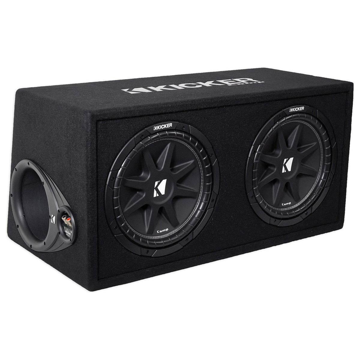 43DC122 Dual 12" Loaded Enclosure with NPB3 Bluetooth Boombox Speaker