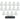 4-Zone Matrix Multi Room Amplifier+14 6.5" White Pendant Speakers For Restaurant