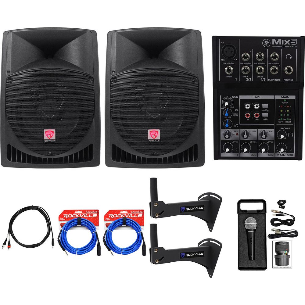 RPG12 2-Pack + Mix5 + Mounts + Mic Bundle