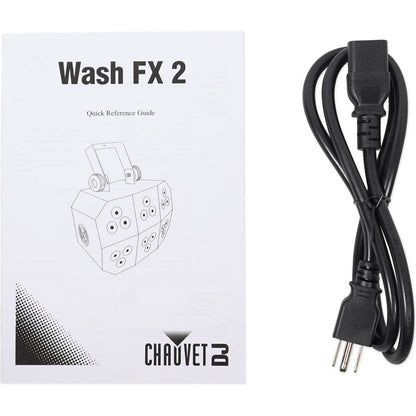 Chauvet DJ Wash FX 2 DMX RGB+UV Eye Candy Effect Dance Floor Party Wash Light