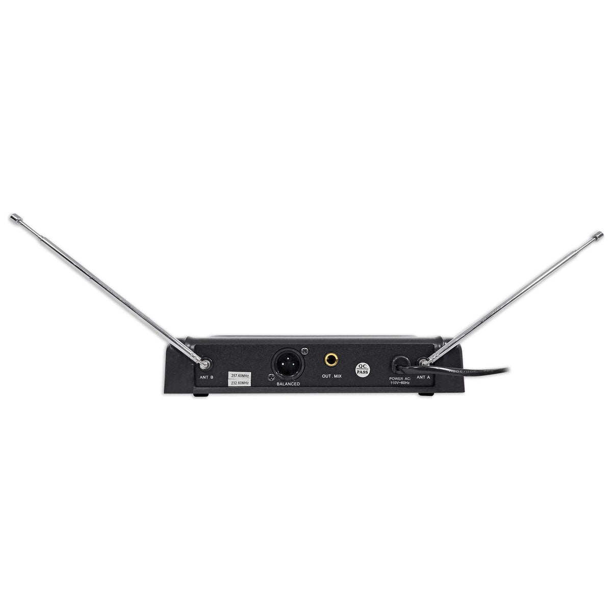 RPG15 15" Powered Active 1000w PA Speaker w/Dual Wireless Mics